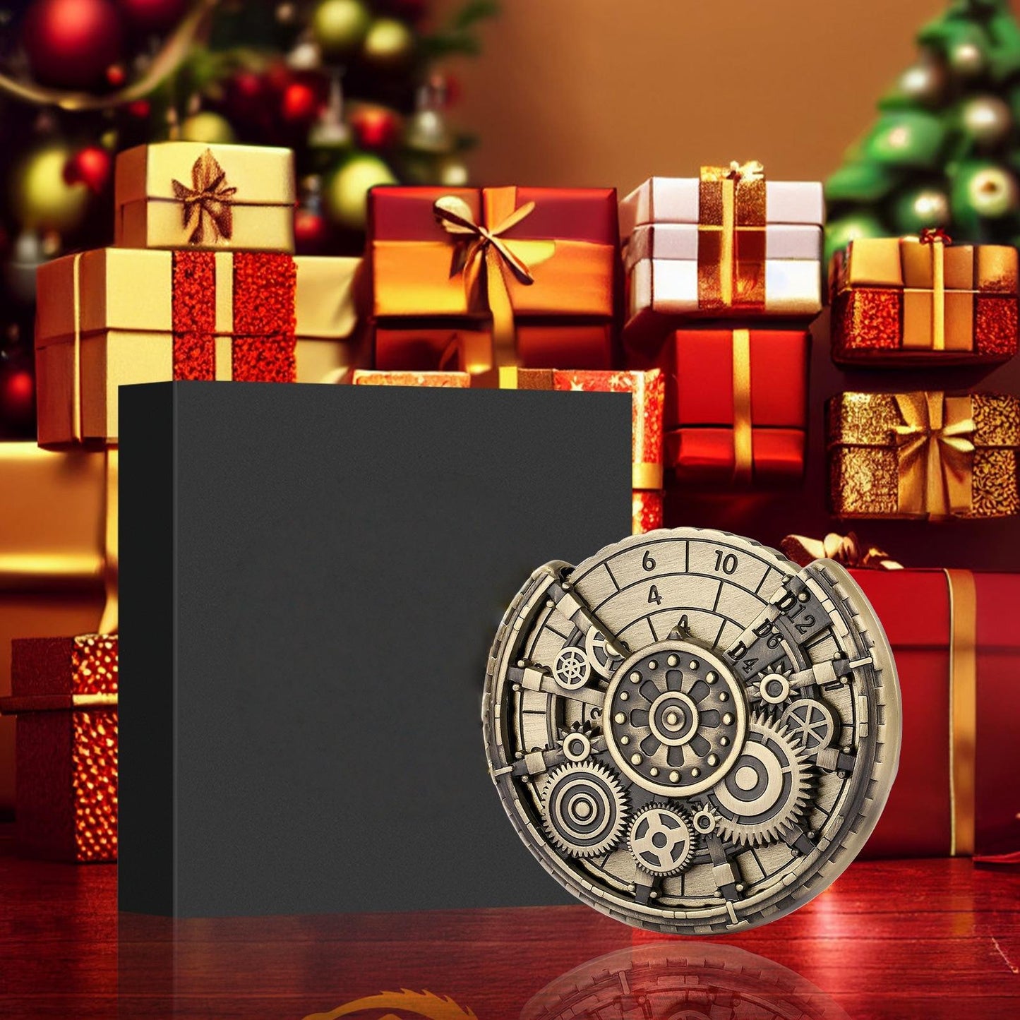 Metal Spinning Top and Rolling Disc Stress Relief Toy