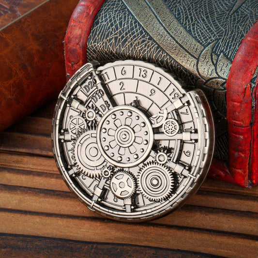 Metal Spinning Top and Rolling Disc Stress Relief Toy