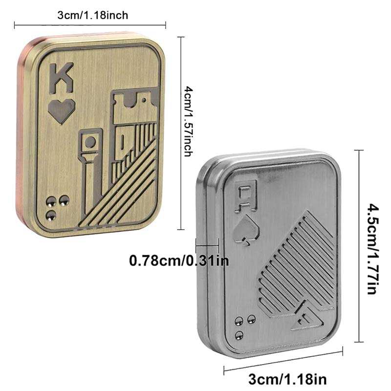 Finger Magnetic Push Rod Stress Relief Toy Anxiety Relief Device Adult Metal Toy